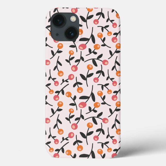 Floral Bud iPhone Case (Rückseite)