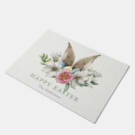 Floral Bunny Ohr & Eggs Ostern Fußmatte