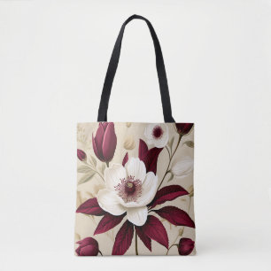 Floral Burgundy Pflanze Botanical