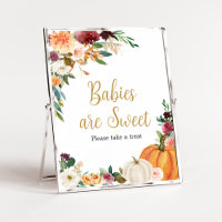 Floral Burgundy Pumpkin Babies sind süß