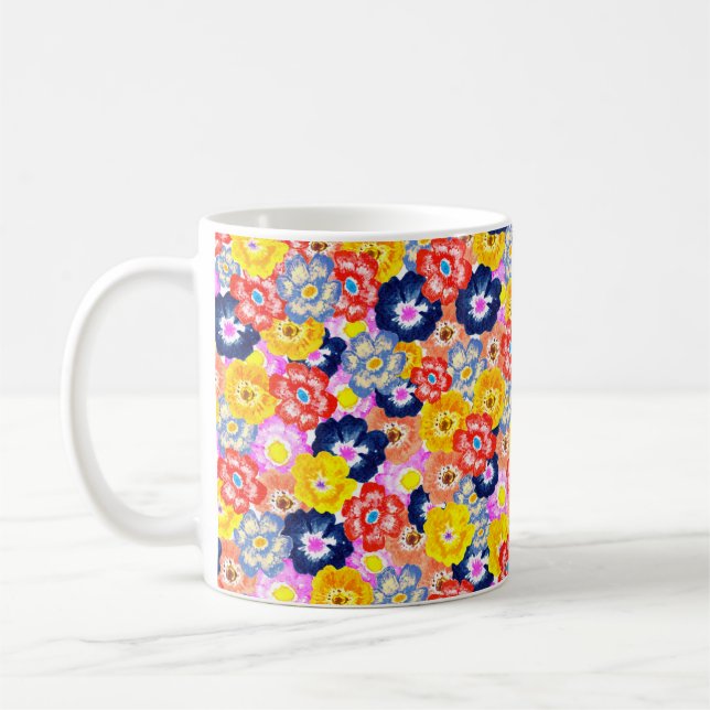 Floral burst kaffeetasse (Links)