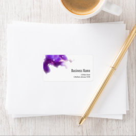 Floral Business Address Label Adressaufkleber