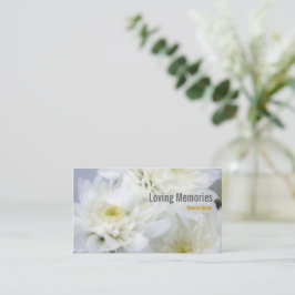 Floral Business Card Visitenkarte
