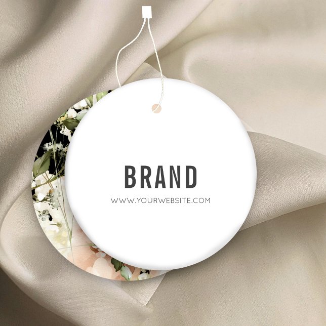 Floral Business Hang Tag Geschenkanhänger (Von Creator hochgeladen)