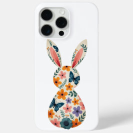 Floral Butterfly Bunny Phone Case 