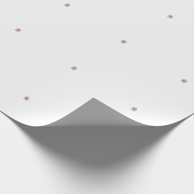 Floral Butterfly Mandala | Lila Boho Art Design Geschenkpapier (Ecke)