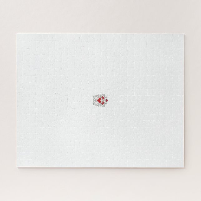 Floral Butterfly Mandala | Lila Boho Art Design Puzzle (Horizontal)