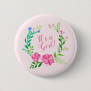 floral button