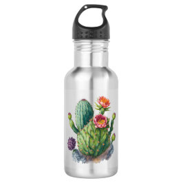 Floral Cactus Stainless Steel Water Bottles Edelstahlflasche