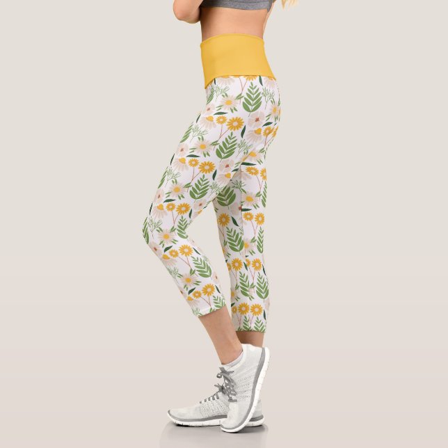 floral capri leggings (Links)