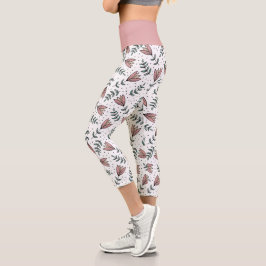 floral capri leggings