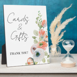Floral Cards and Gifts Bridal Shower  Fotoplatte