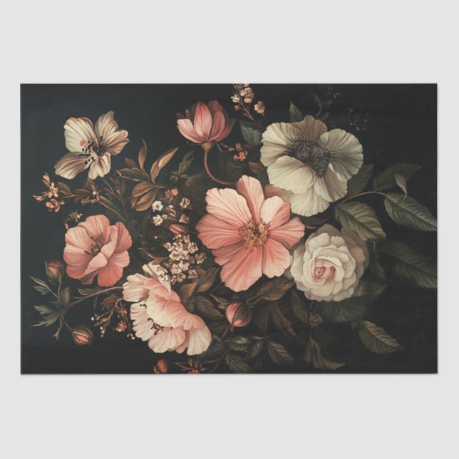 Floral Cascade Decoupage Seidenpapier (Vorderseite)