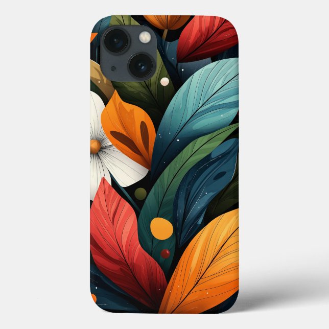 floral Case-Mate iPhone hülle (Rückseite)