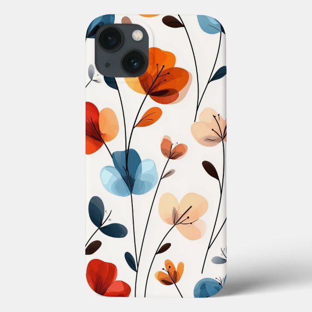 floral Case-Mate iPhone hülle (Rückseite)