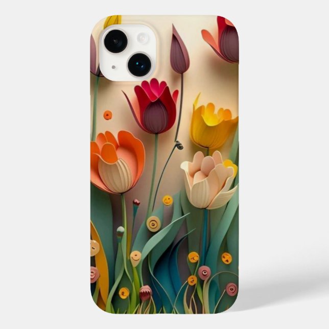 floral Case-Mate iPhone hülle (Rückseite)