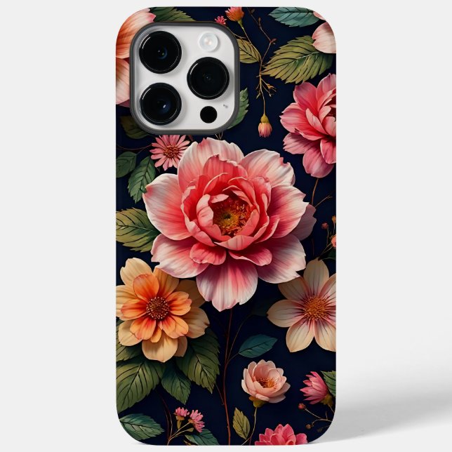 floral Case-Mate iPhone hülle (Rückseite)