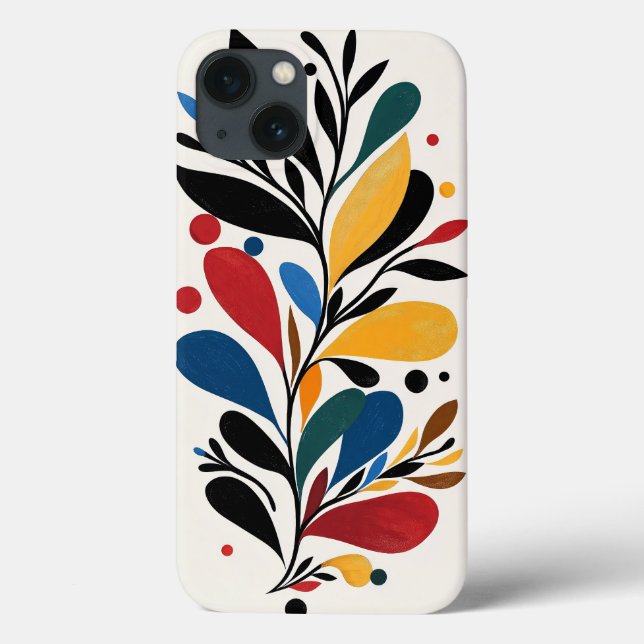 floral Case-Mate iPhone hülle (Rückseite)