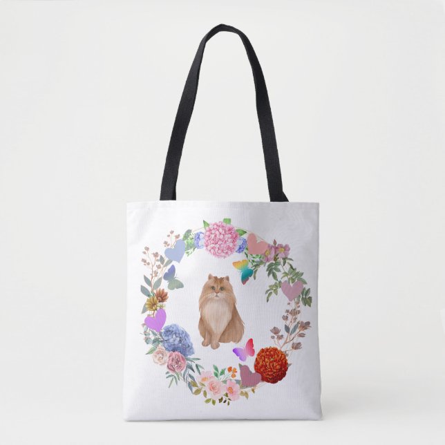 Floral Cat Bag (Vorderseite)