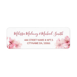 Floral Cherry Blossoms Pink White |  Wedding