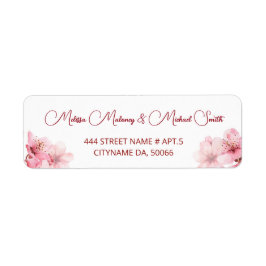 Floral Cherry Blossoms Pink White |  Wedding