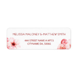 Floral Cherry Blossoms Pink White |  Wedding