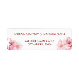Floral Cherry Blossoms Pink White |  Wedding