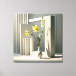 Floral Clarity Leinwanddruck