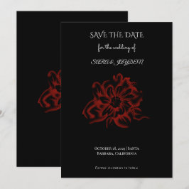 Floral Clipart – Abstract Flower Home Decor Design Save The Date