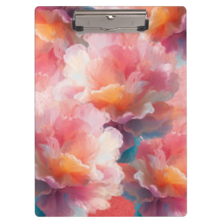 Floral Clipboard Klemmbrett