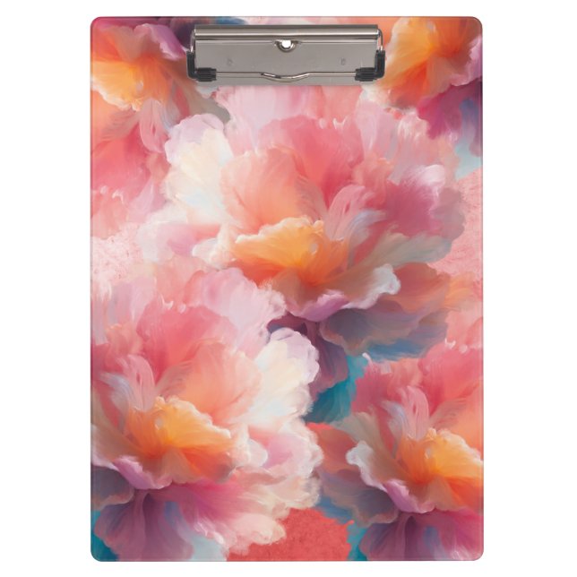 Floral Clipboard Klemmbrett (Vorderseite)