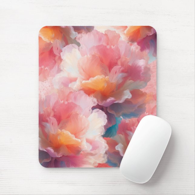 Floral Clipboard Mousepad (Mit Mouse)