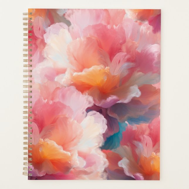 Floral Clipboard Planer (Vorderseite)