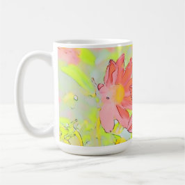 Floral Coffee Mug Kaffeetasse