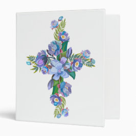 Floral Cross 3 Ring Binder 2,5 Cm Ordner