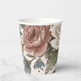 Floral Cup Pappbecher