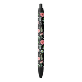 floral | Custom Monogram | Pen Kugelschreiber