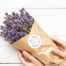 Floral Custom Vielen Dank