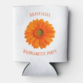 Floral Daisy Junggeselinnen-Abschied personalisier Dosenkühler