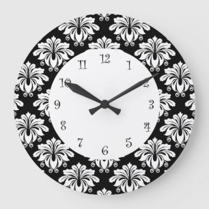 Floral Danask Kitchen Wall Clocks Große Wanduhr