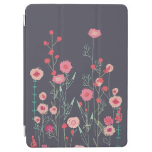 Floral Dark Boho iPad Air Hülle