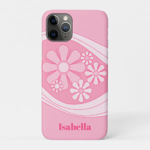 Floral Daydream Retro 60er Pink Pastell Personalis Case-Mate iPhone Hülle
