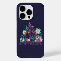 Floral Deathly Hallows Graphic