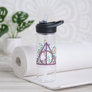 Floral Deathly Hallows Graphic Trinkflasche