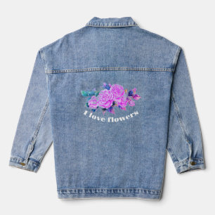 Floral Dee Jeansjacke