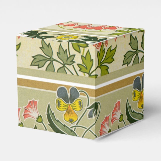 Floral Deko Geschenkschachtel (Vorderseite)