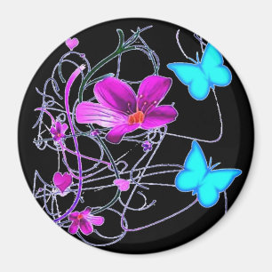 Floral Deko Magnet