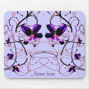 Floral Deko Mousepad