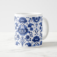 Floral Delft Blue