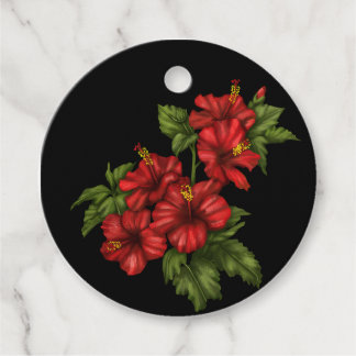 Floral Delight Gefältester Geschenkanhänger